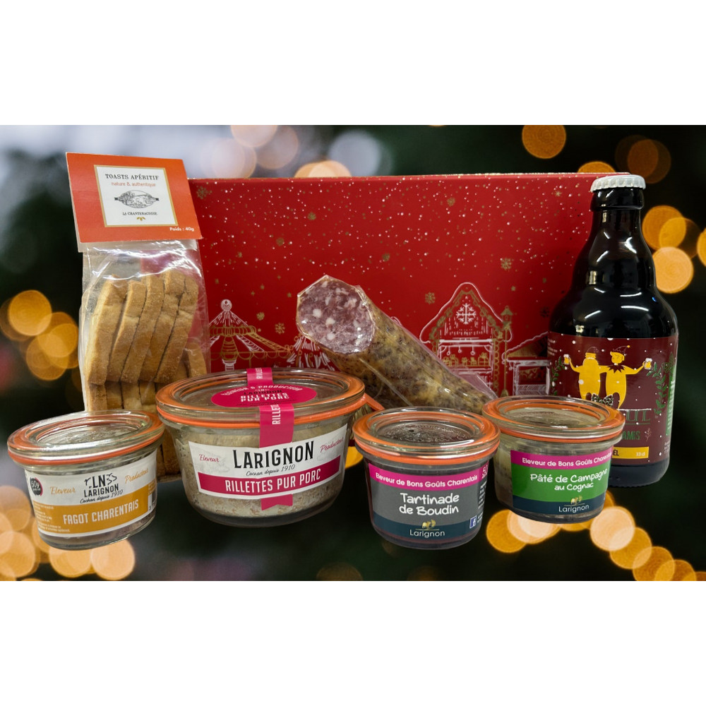 Coffret Apéro - Produits Locaux et à Base de Porc - LARIGNON